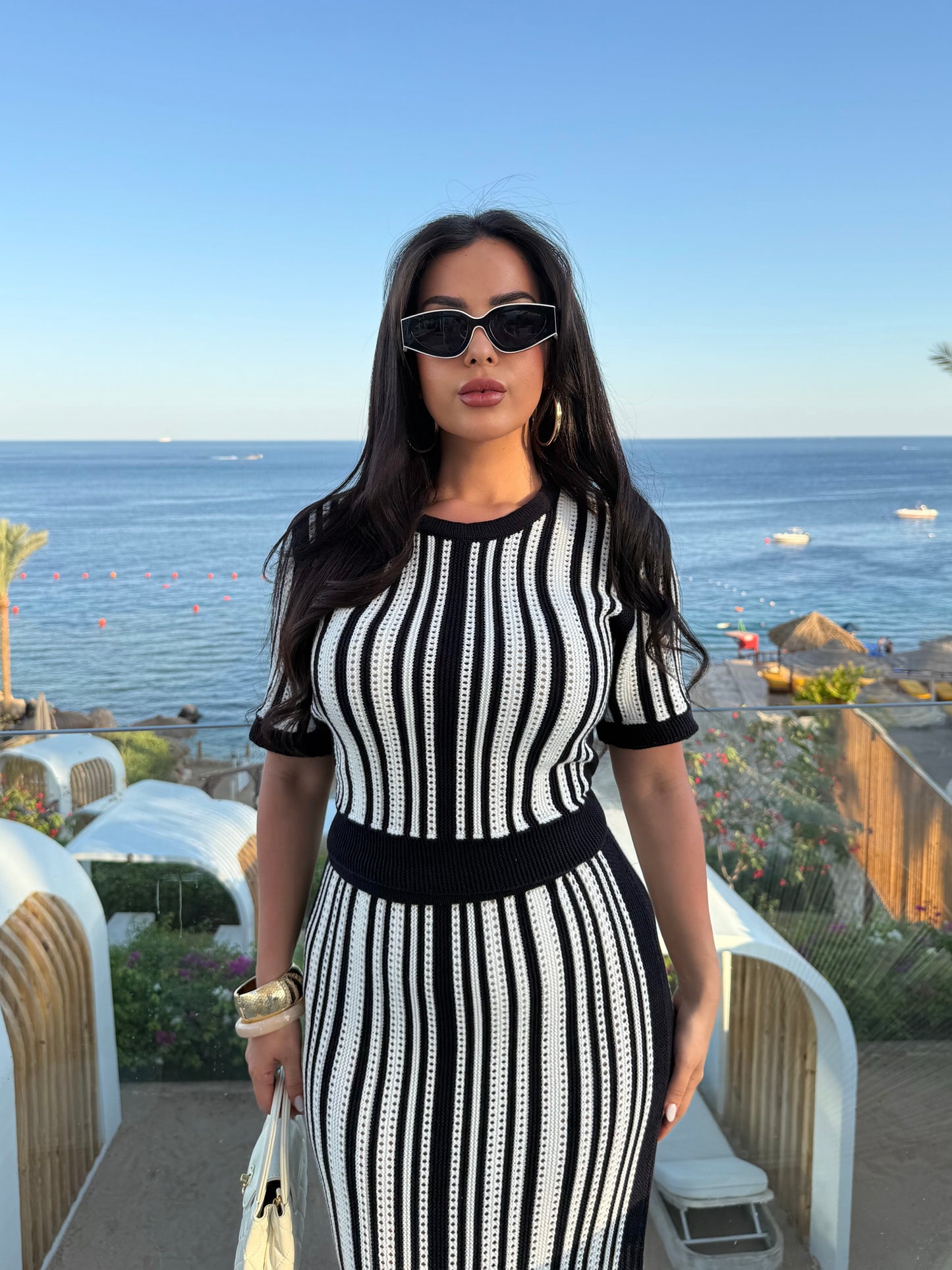 Bodrum Triko Etek ve Üst Takımı