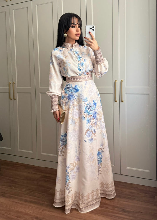 Amara Uzun Etek ve Gömlek Takımı