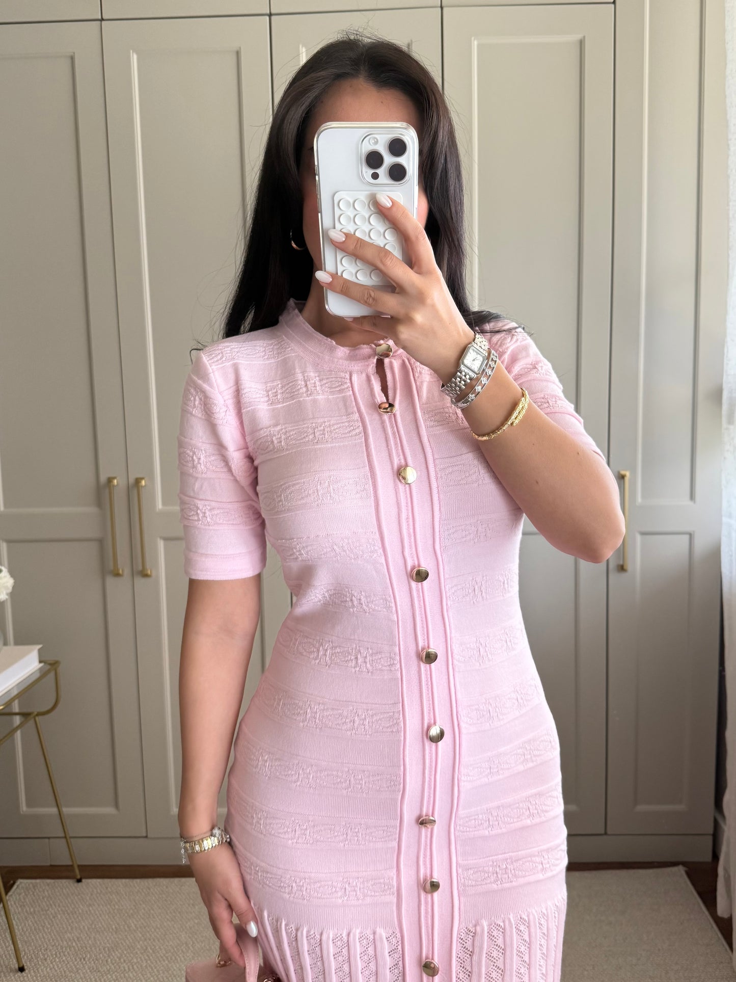 Fulya Elbise - Pembe