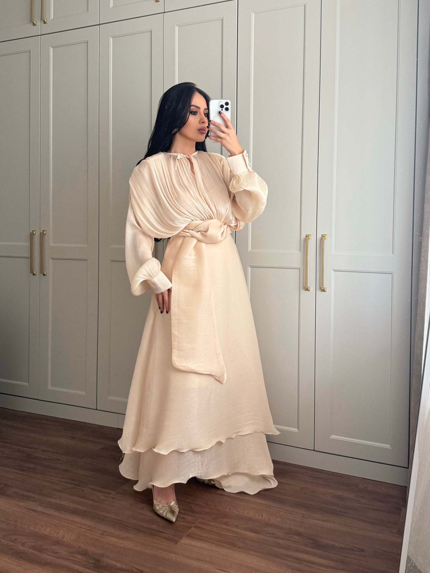 Aylin Prenses Elbisesi – Krem
