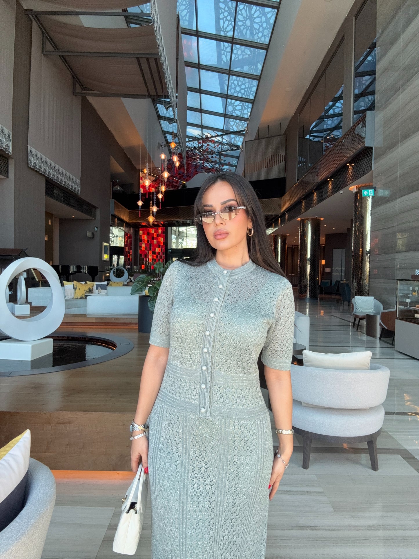 Amoura Elbise - yeşil