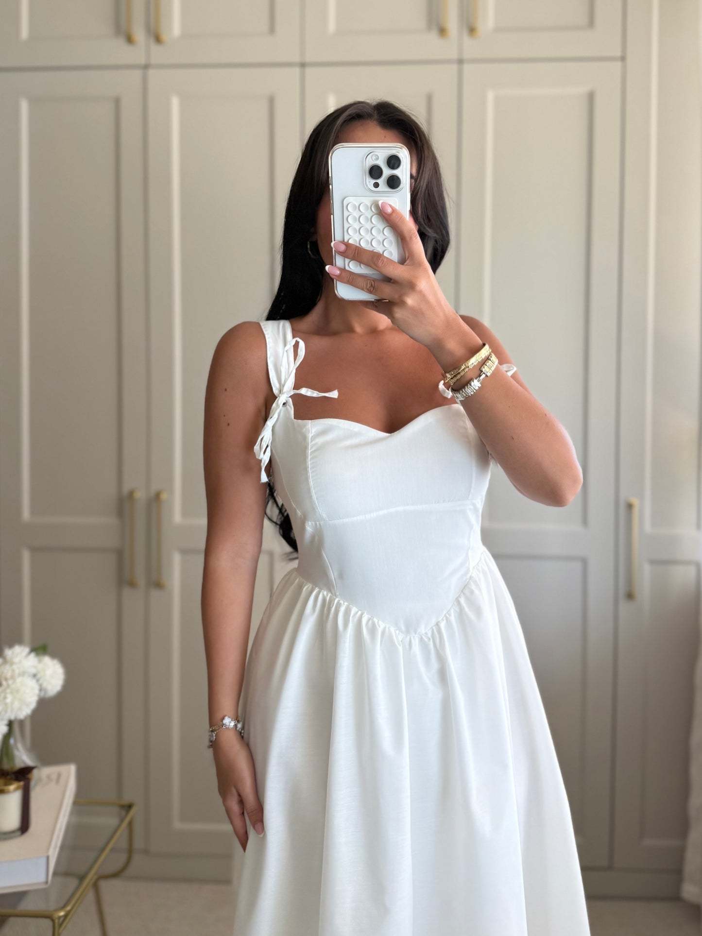 Florence Elbise - Beyaz