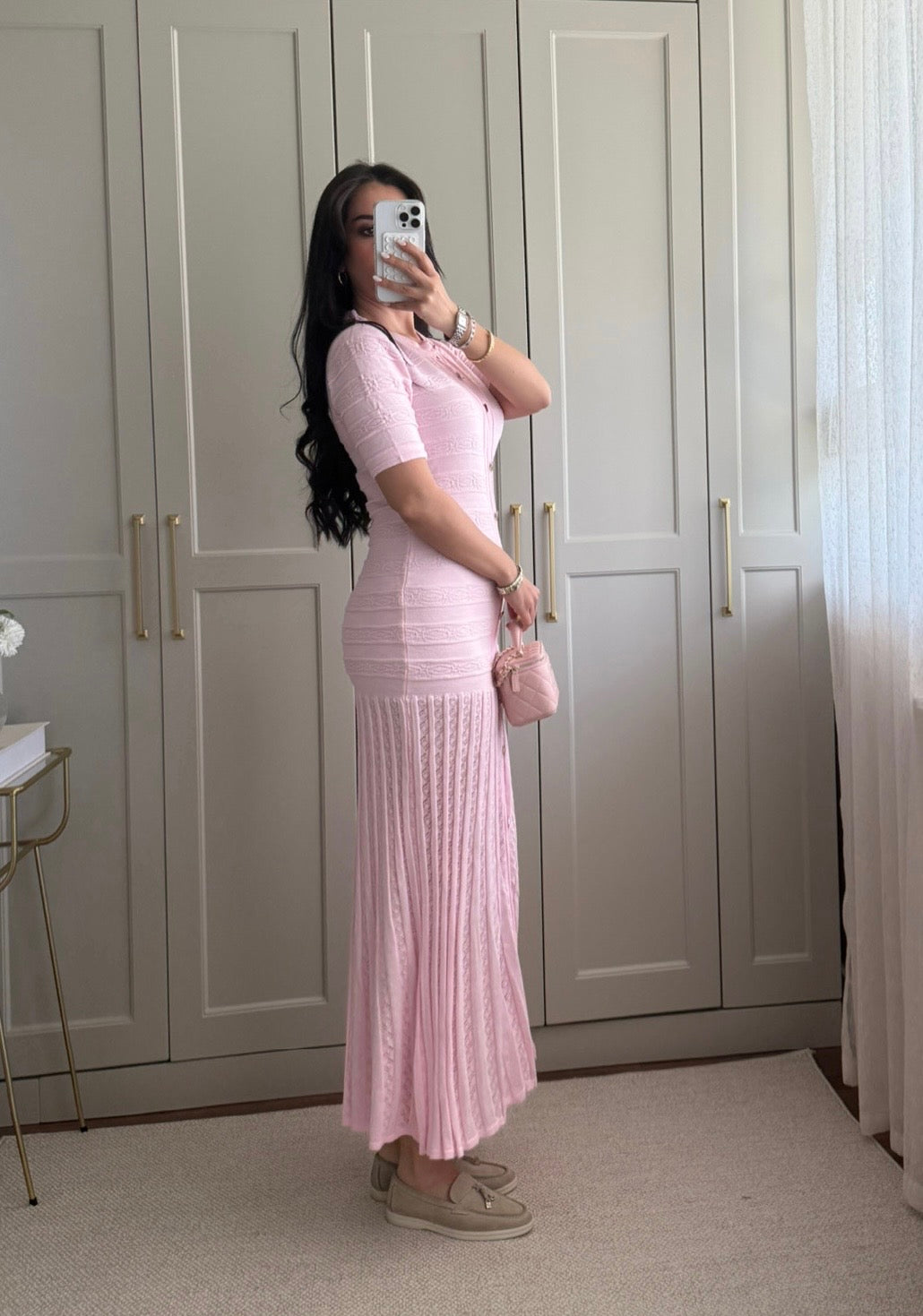 Fulya Elbise - Pembe
