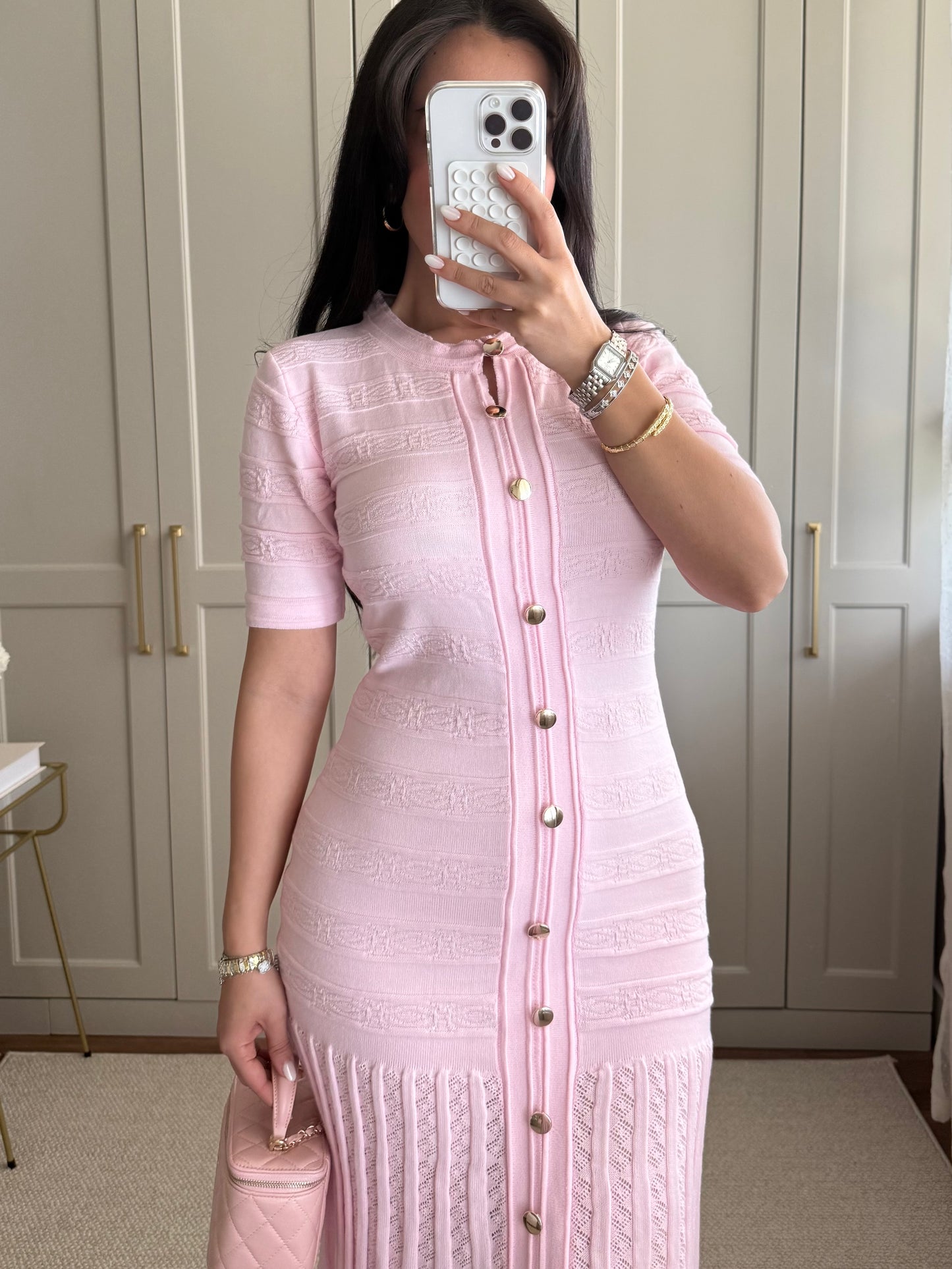 Fulya Elbise - Pembe