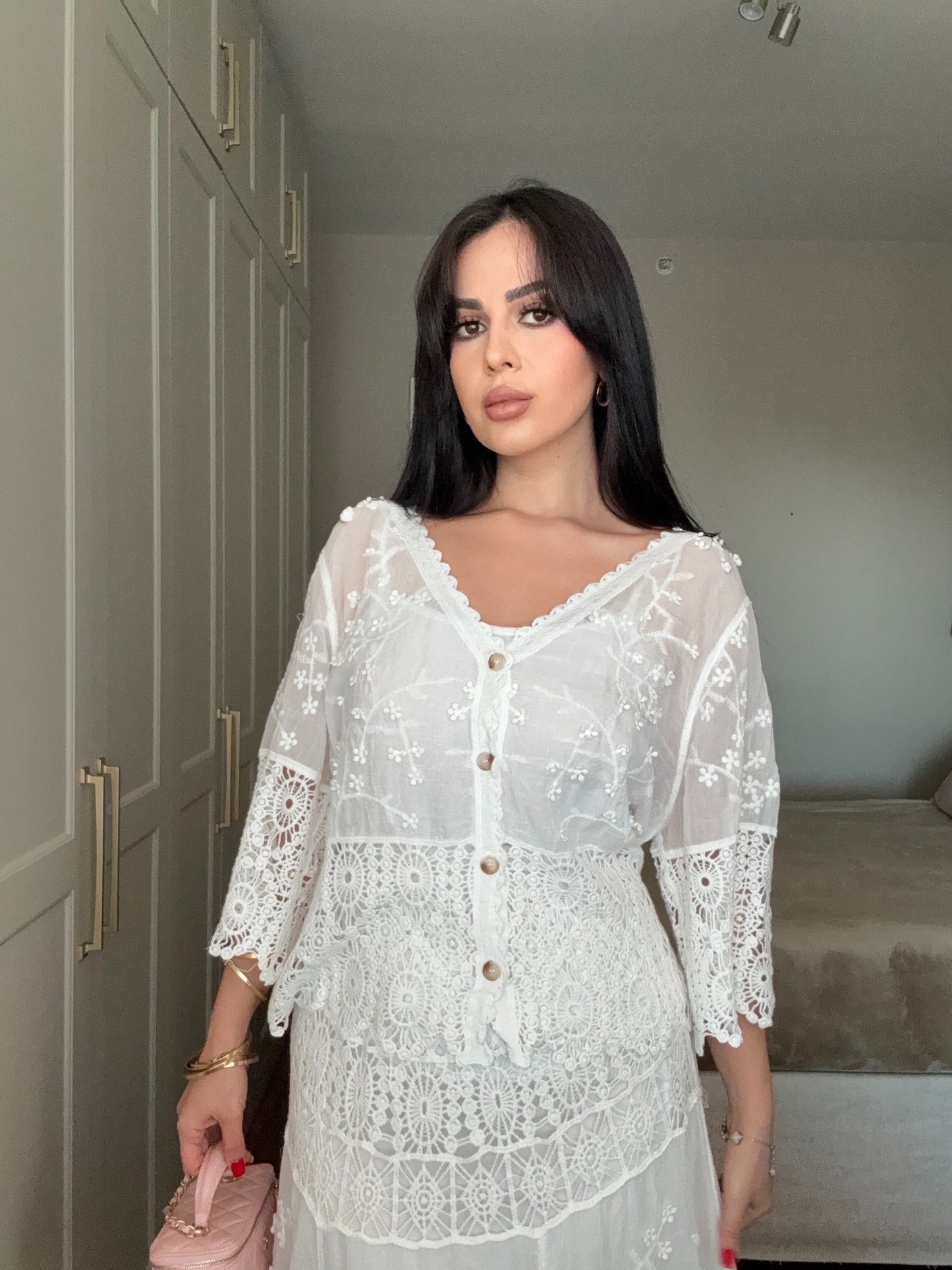 Elvani Etek ve Gömlek Takımı