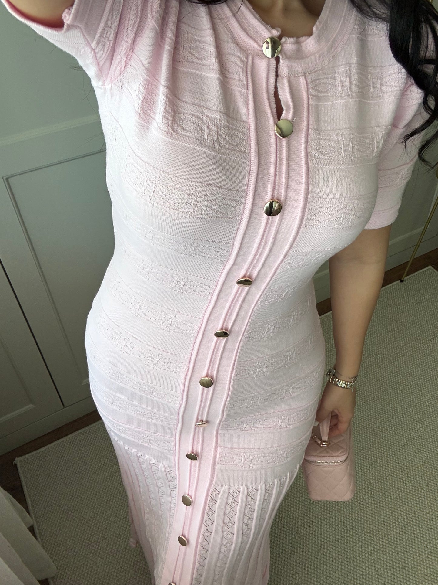 Fulya Elbise - Pembe