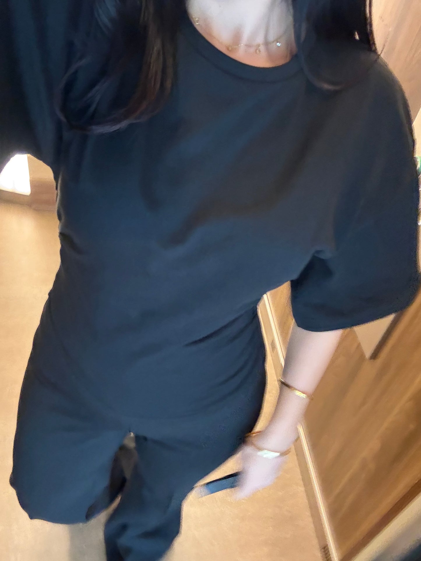 Alice Basic Korse Tişört – Siyah