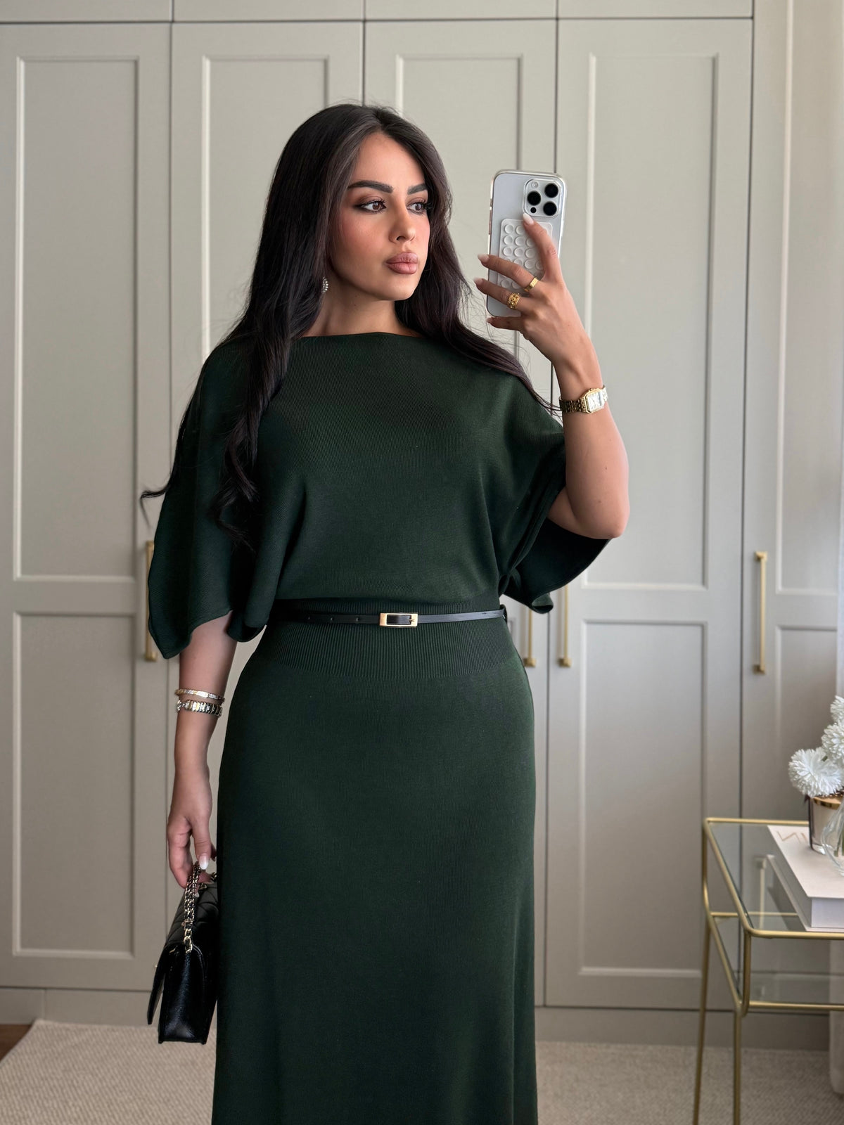 Adriana Elbise - yeşil