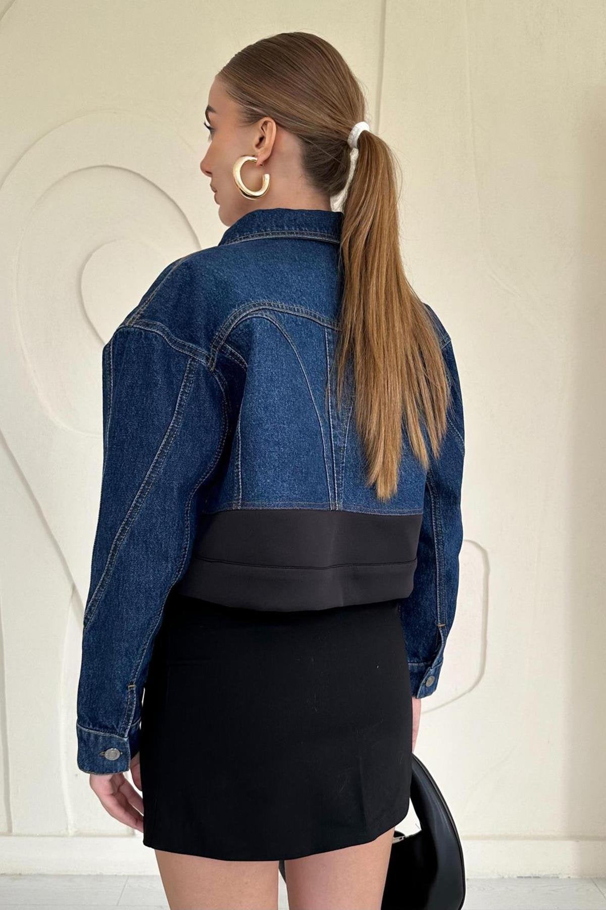 Crop Jean Ceket