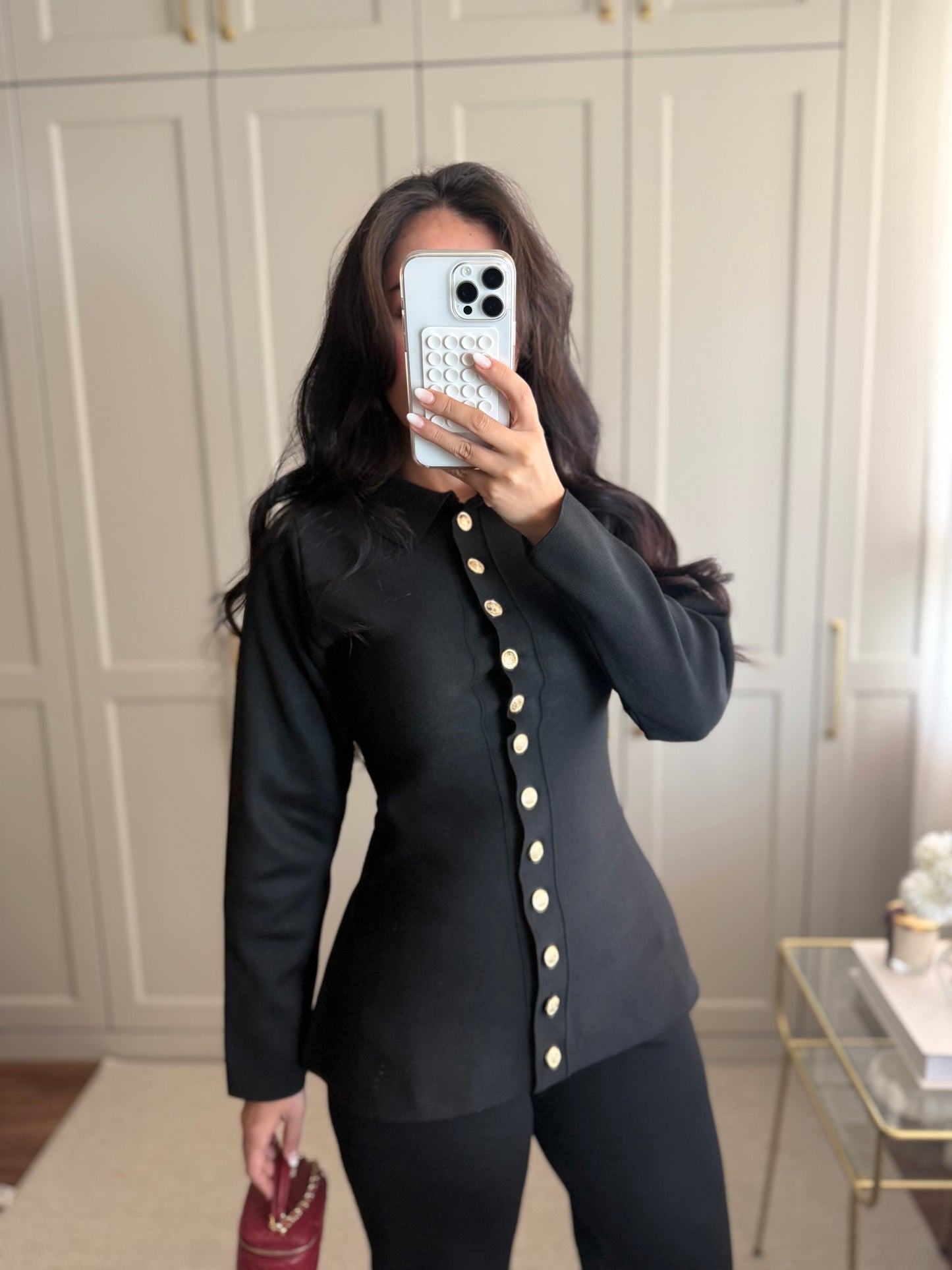 Dora Triko Takım - siyah