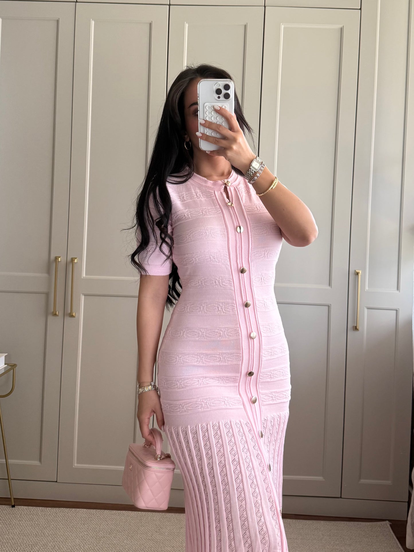 Fulya Elbise - Pembe