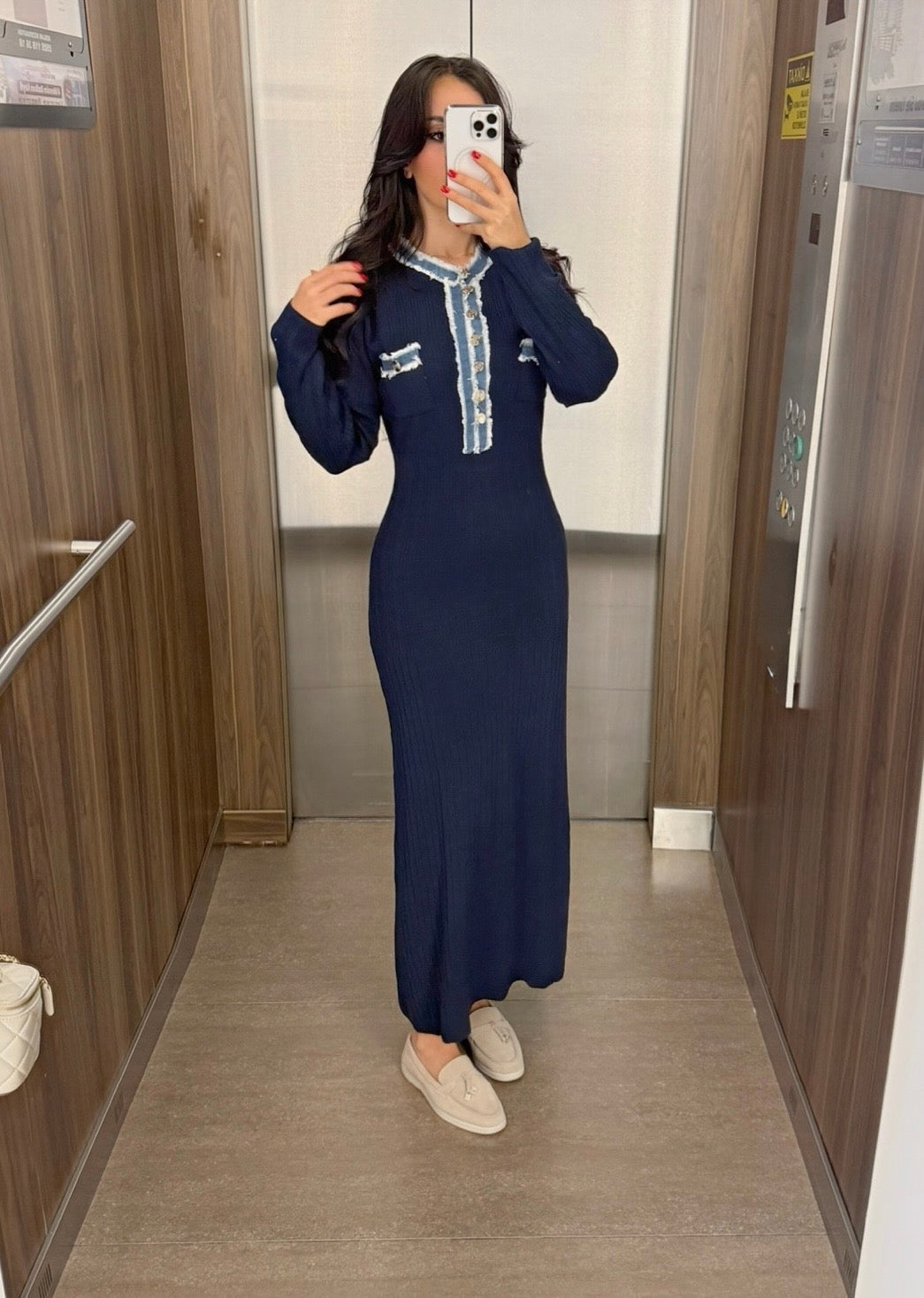 Anastasia Triko Elbise