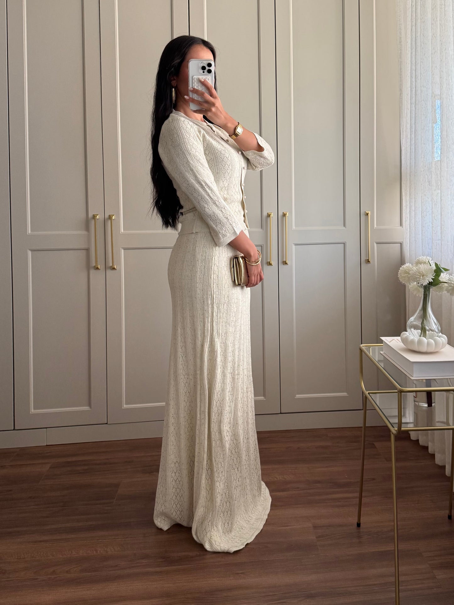 Isabella Premium Takım -Ekru