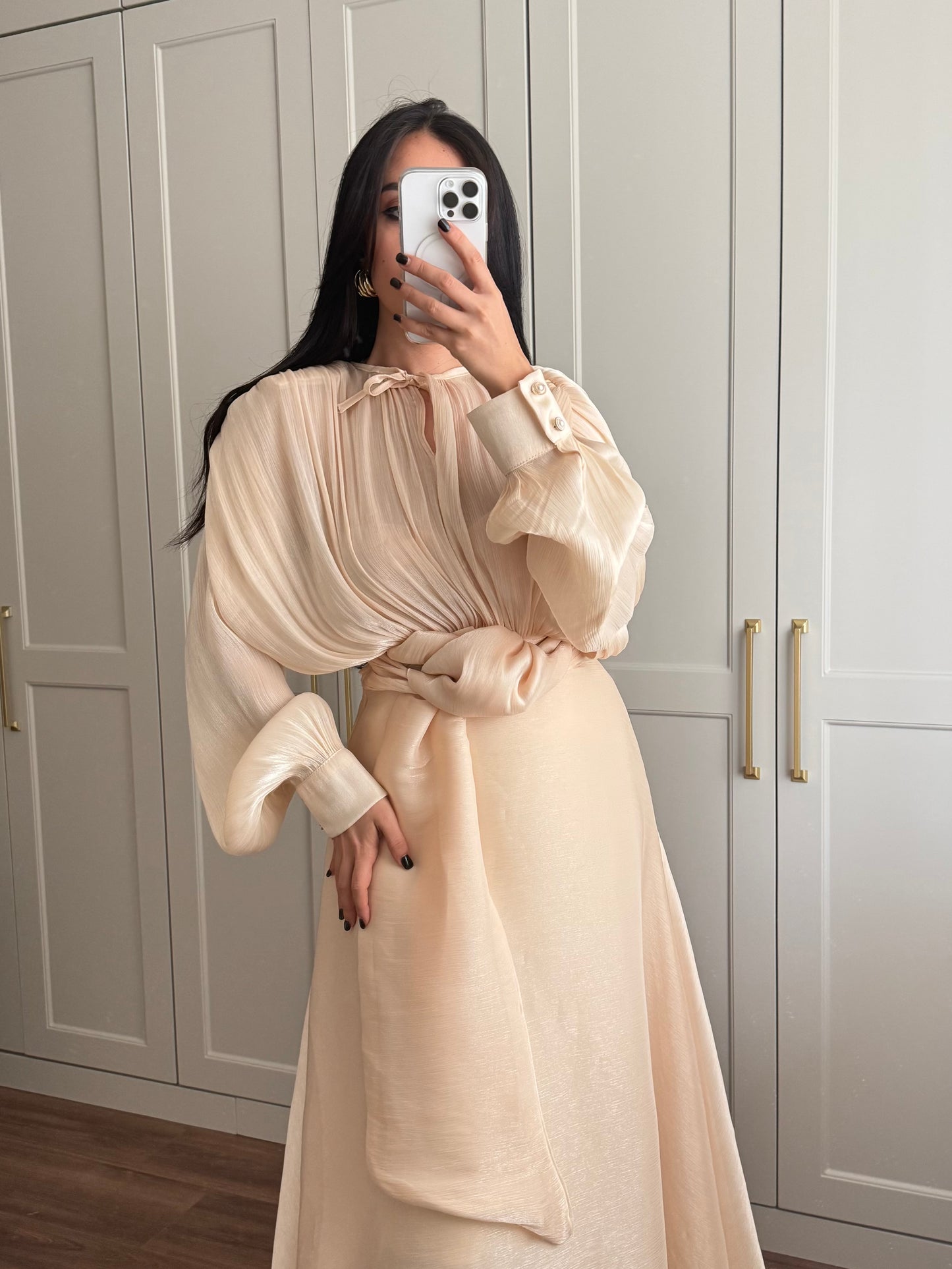 Aylin Prenses Elbisesi – Krem