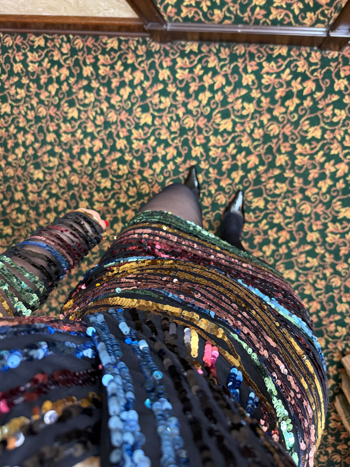 Sue Christmas Bling Elbise