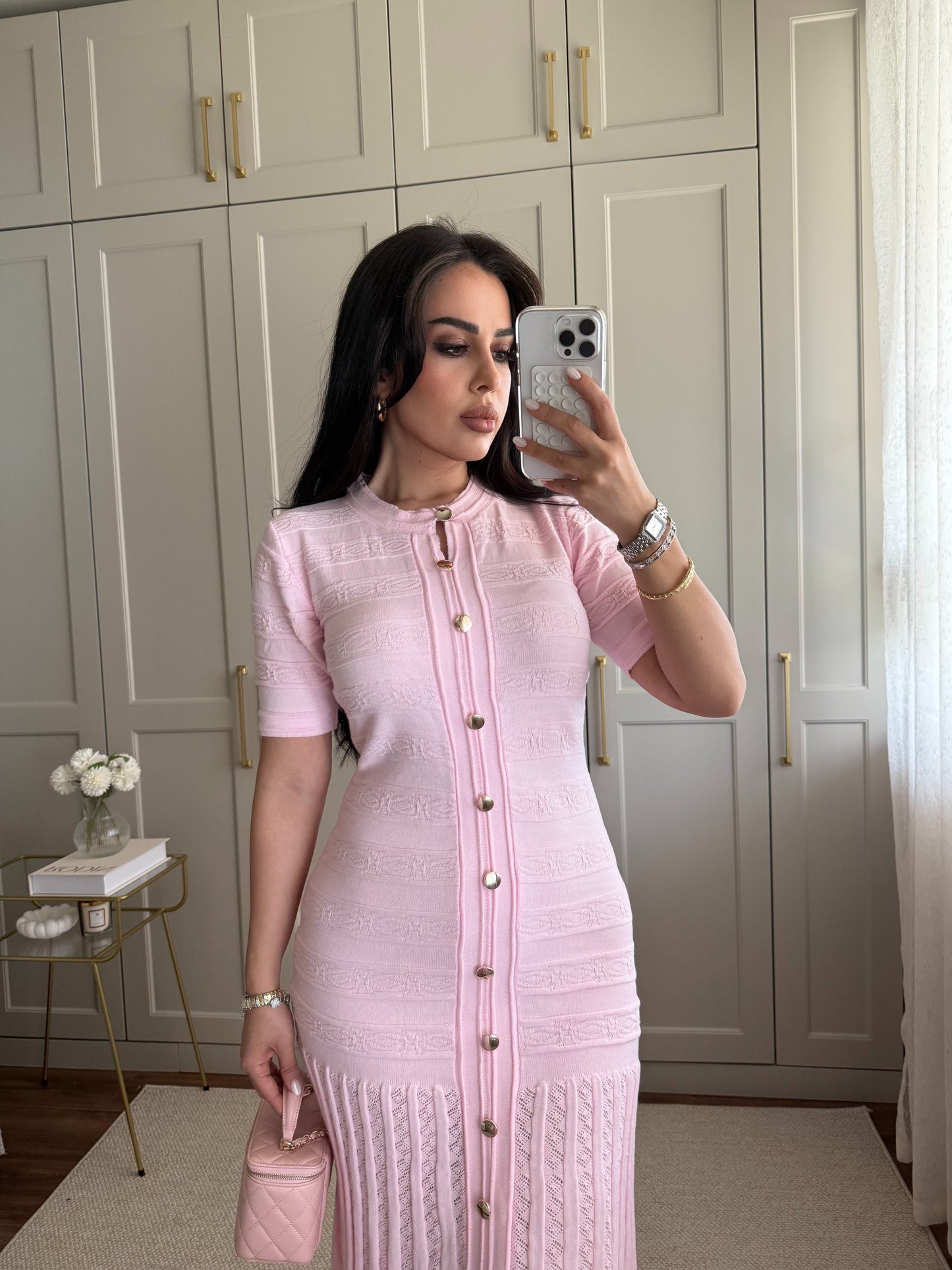 Fulya Elbise - Pembe