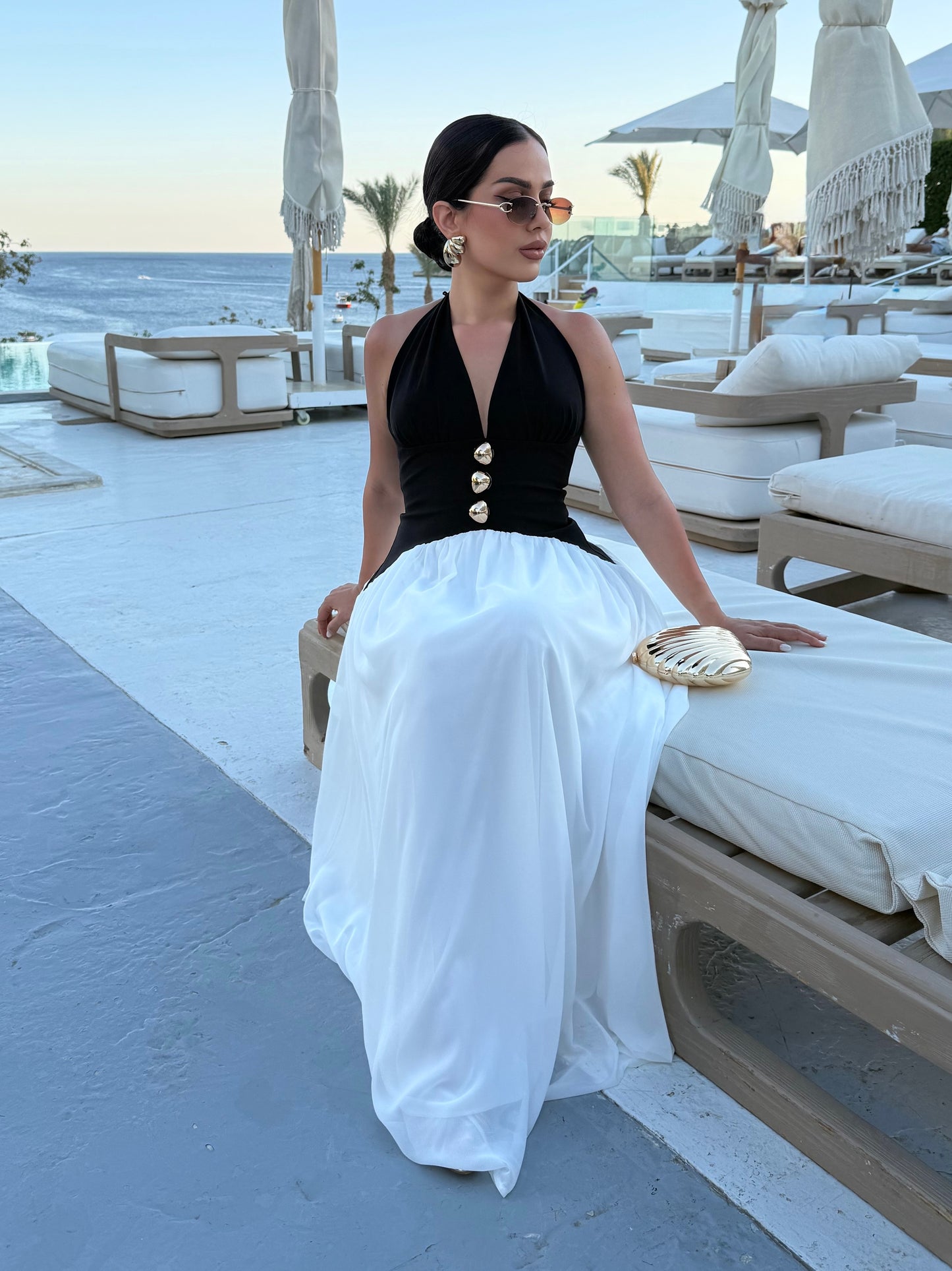 Santorini Premium Elbise