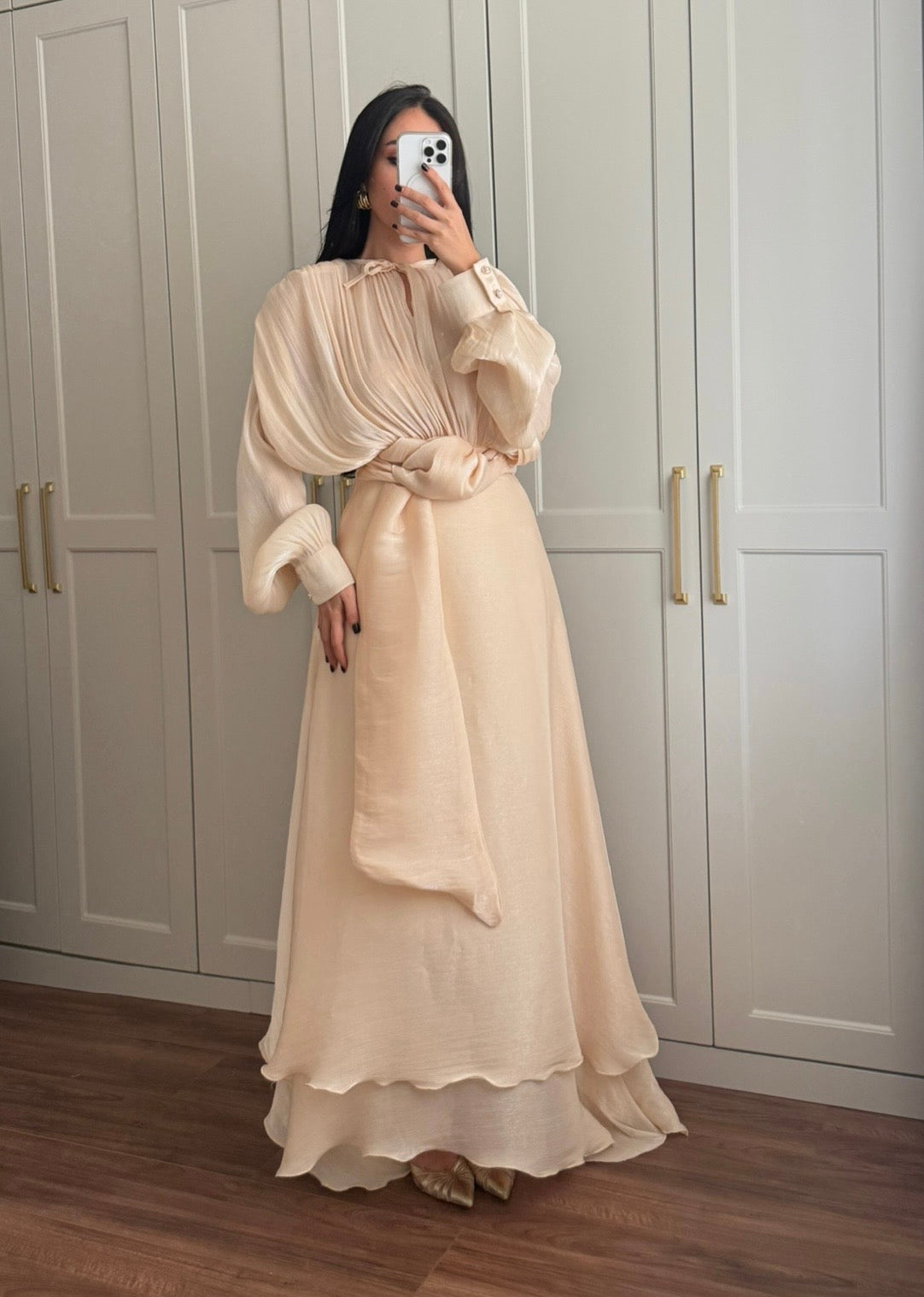 Aylin Prenses Elbisesi – Krem