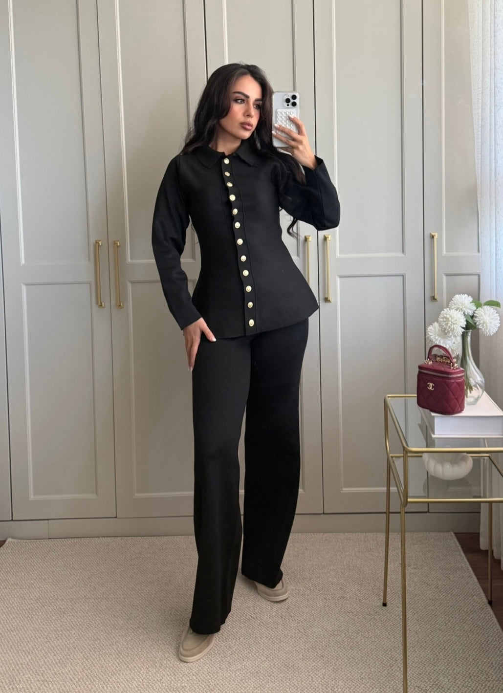 Dora Triko Takım - siyah