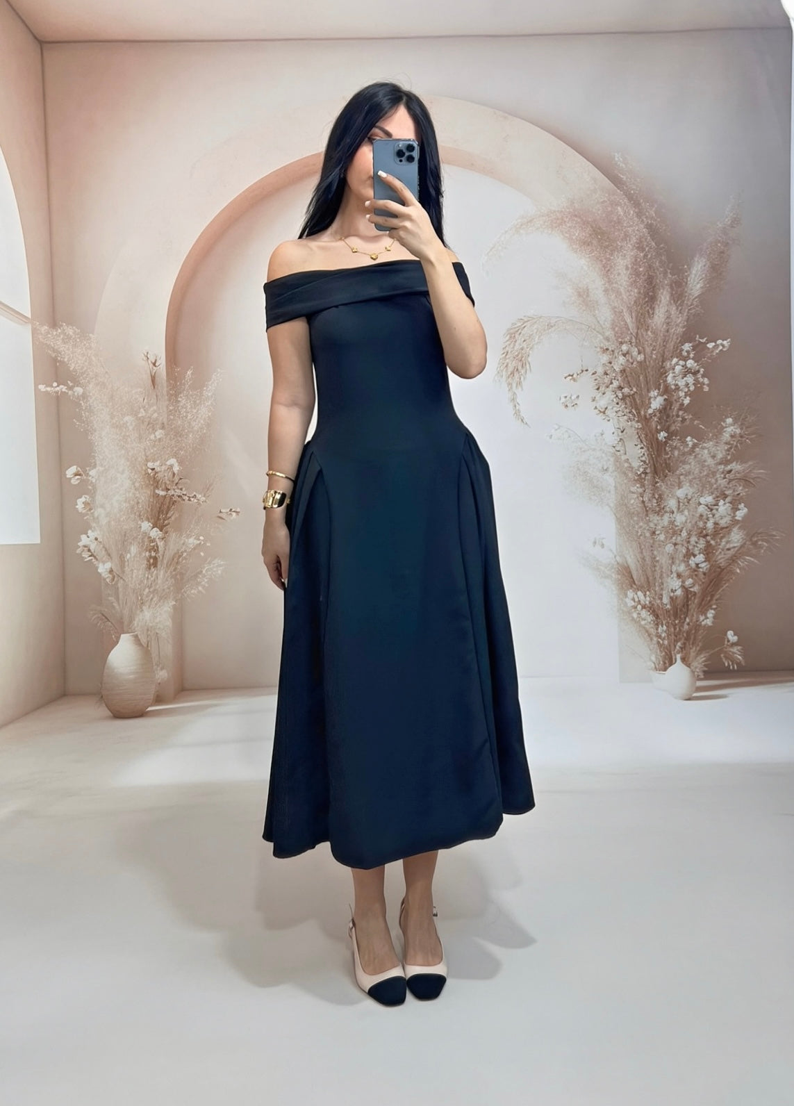 Amélie Siyah Elbise