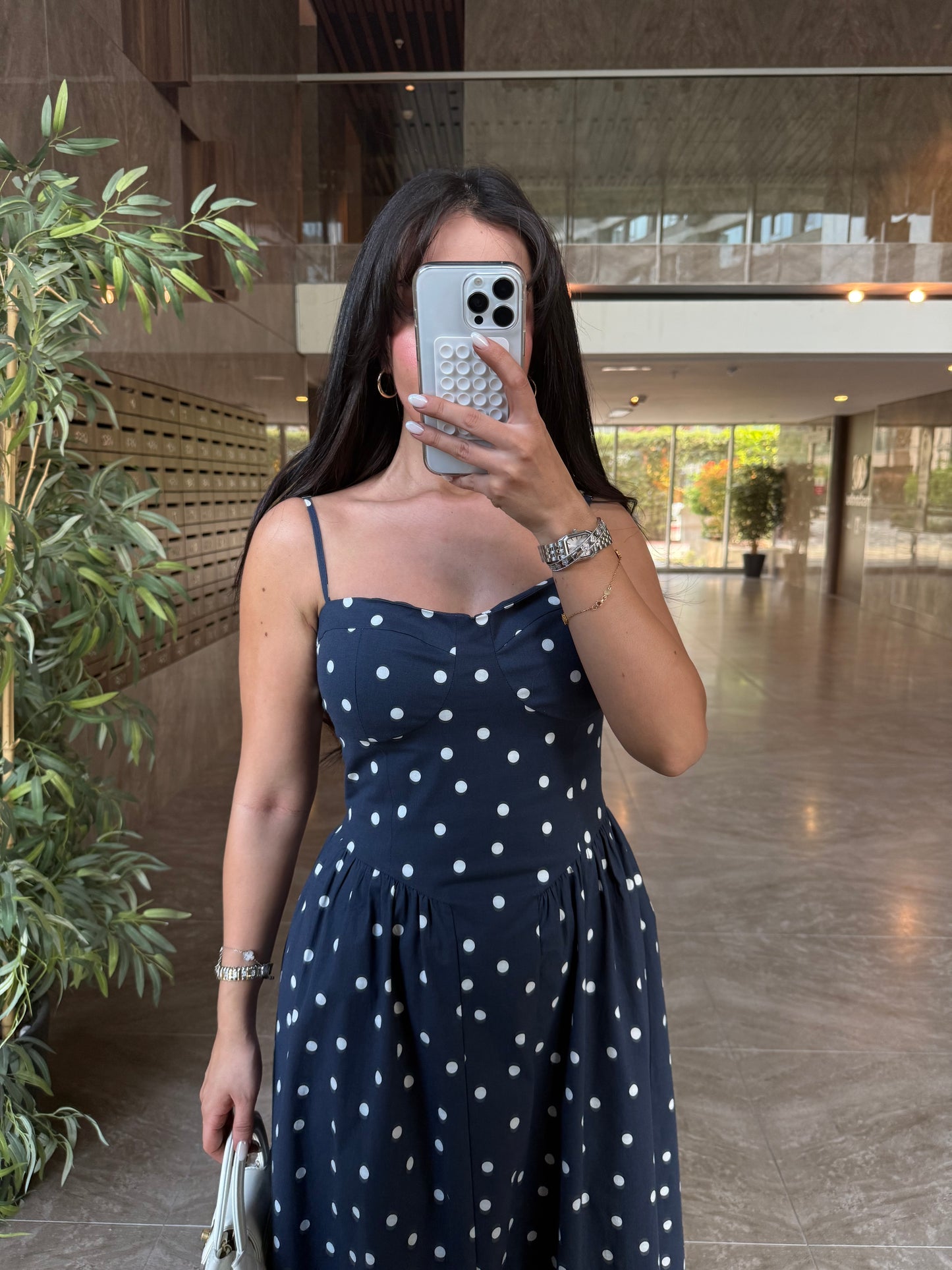 Portofino Elbise -Lacivert
