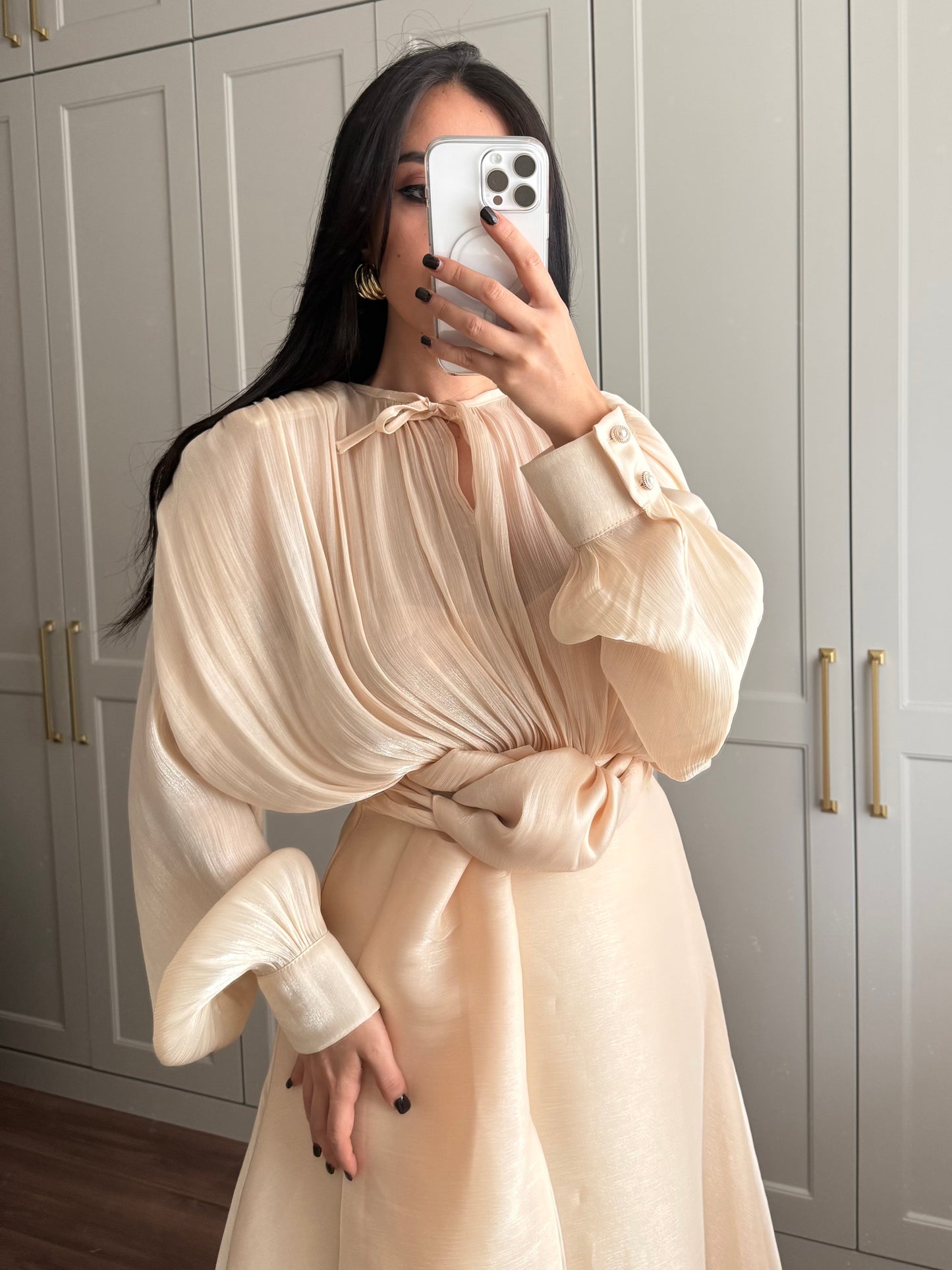 Aylin Prenses Elbisesi – Krem