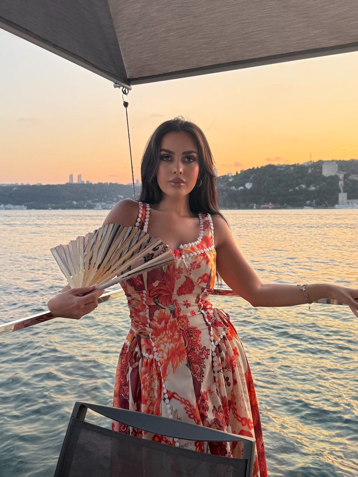 Capri Sunset Elbise