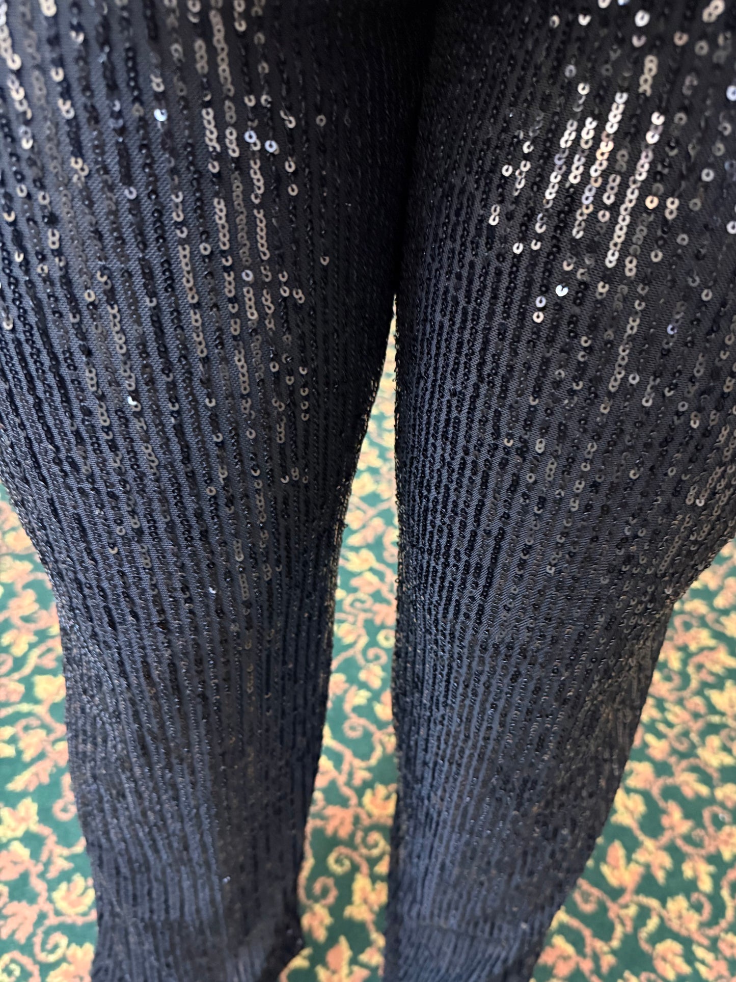 Bling Siyah Pantolon