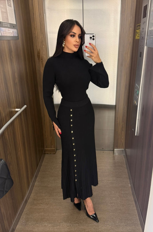 Barcelona Primum Triko Bluz ve Etek Takımı