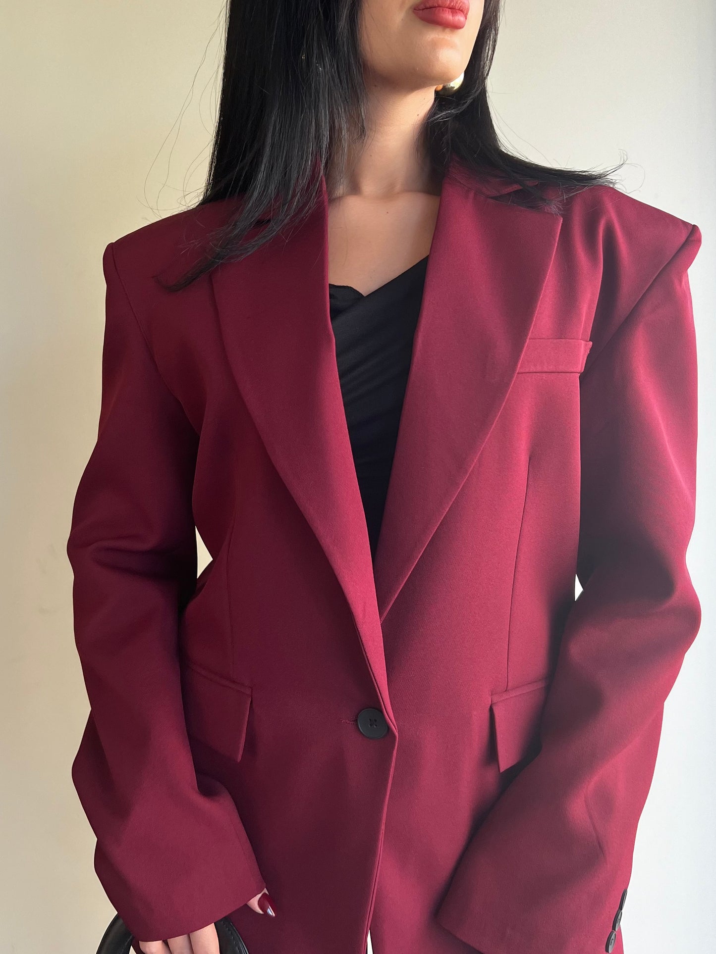 Azra Bordo Ceket Pantolon Takım